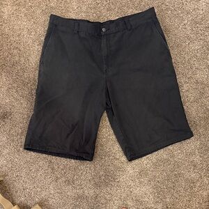 Dickies Men's Charcoal Flat Front Shorts